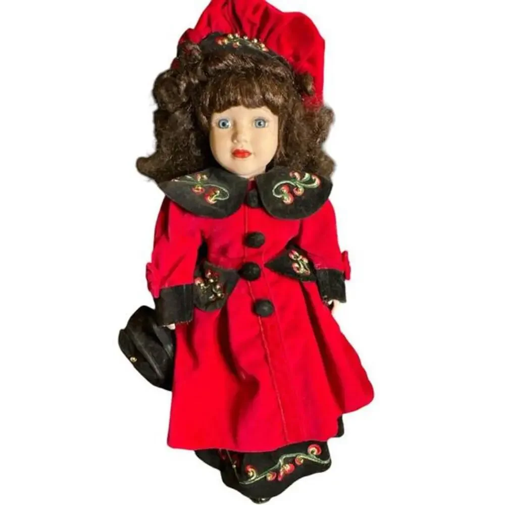1998 Victorian Collection Limited Edition Porcelain Doll  by Melissa Jane The do